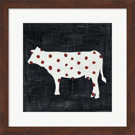 Framed Modern Americana Farm IV Print