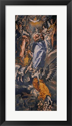 Framed Assumption of the Virgin, c. 1613 Print