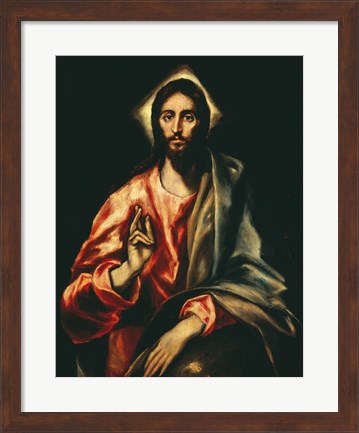 Framed Saviour Print