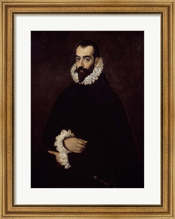 Framed Presumed Portrait of the Duke of Benavente Print