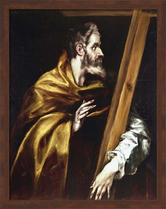 Framed Apostle Saint Philip, 1602-05 Print