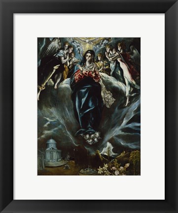 Framed Immaculate Conception c. 1608-14 Print