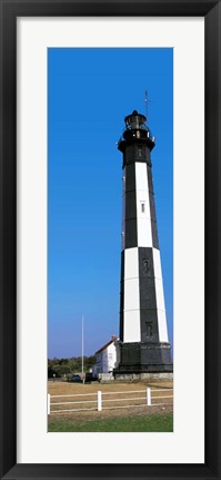 Framed Cape Henry Lighthouse, Virginia Beach, Virginia Print