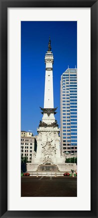 Framed Soldiers&#39; and Sailors&#39; Monument, Indianapolis, Indiana Print