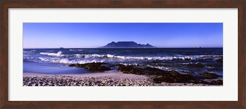 Framed Blouberg Beach, Cape Town, South Africa Print