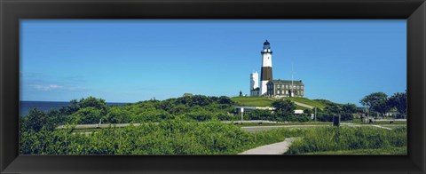 Framed Montauk Point Lighthouse, New York Print