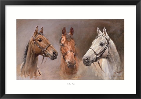 Framed We Three Kings Print