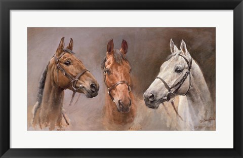 Framed We Three Kings Print