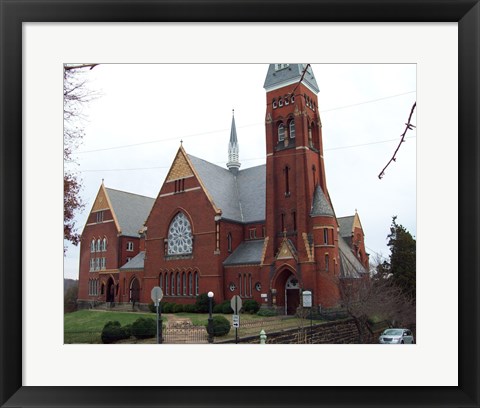 Framed First Baptist Lynchburg Print