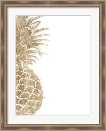 Framed Pineapple Life V Print