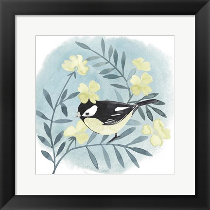 Framed Feathered Friends IV Print