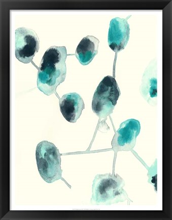 Framed Fluid Structure II Print