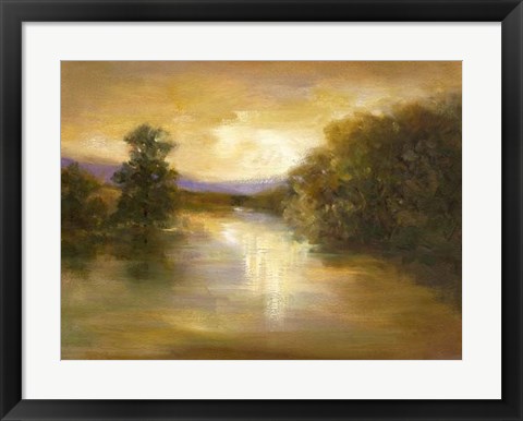 Framed Sunset Glow Print