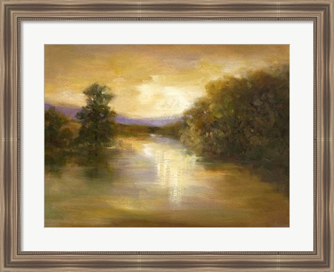 Framed Sunset Glow Print