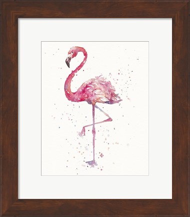 Framed Flamingo&#39;s Fancy Print