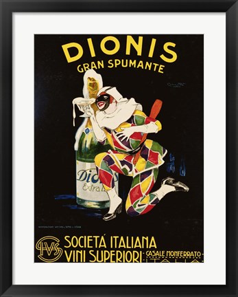 Framed Dionis, 1928 Print