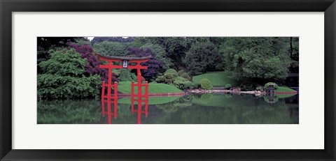 Framed Japanese Garden Print