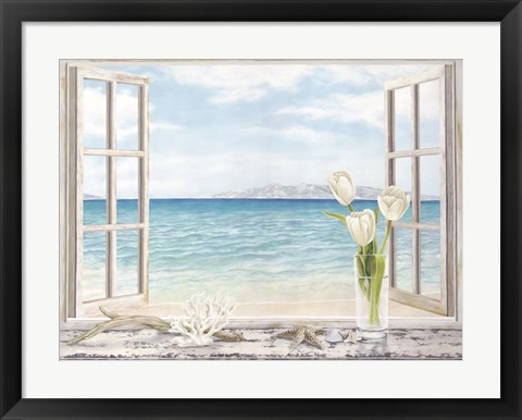 Framed Ocean View Print