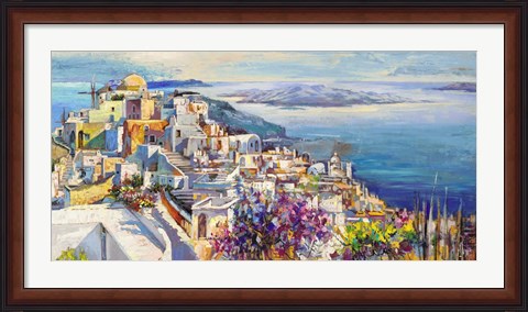 Framed Thira Print