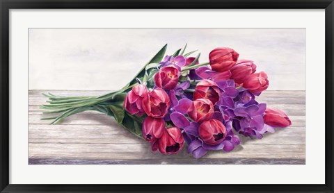 Framed Bouquet Print