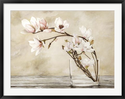 Framed Fiori di Magnolia Print