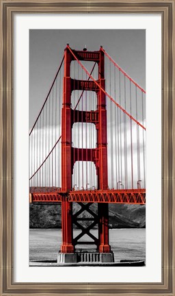 Framed Golden Gate Bridge II, San Francisco Print