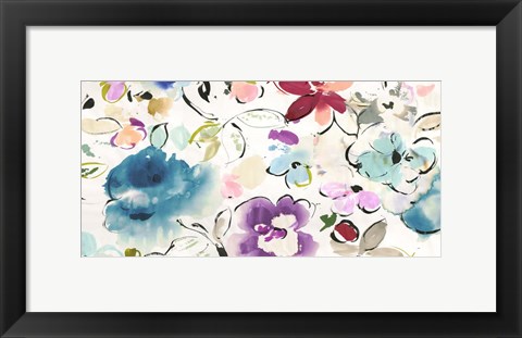 Framed Floral Galore Print