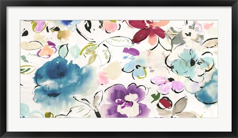 Framed Floral Galore Print