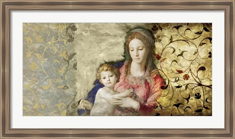 Framed Virgin Mary (after Bronzino) Print