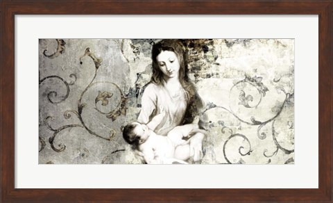 Framed Madonna and Child (after Van Dyck) Print