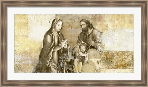 Framed Nativity (after G. Antonio Bazzi) Print