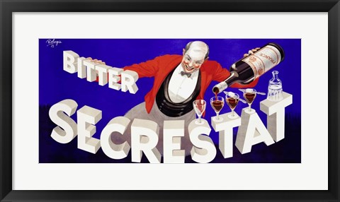 Framed Bitter Secrestat, 1935 Print