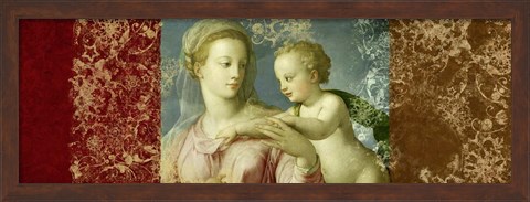 Framed Holy Virgin (after Bronzino) Print