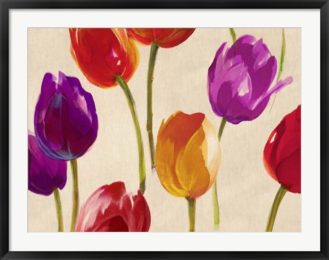 Framed Tulip Funk Print