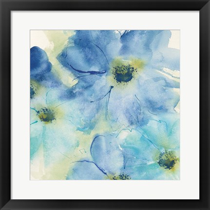 Framed Seashell Cosmos I Print