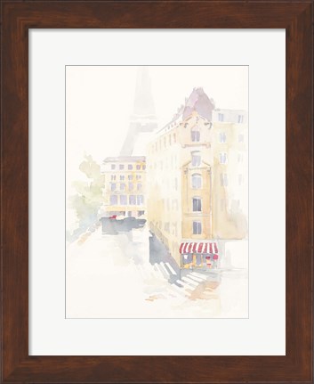 Framed Paris Crosswalk Print