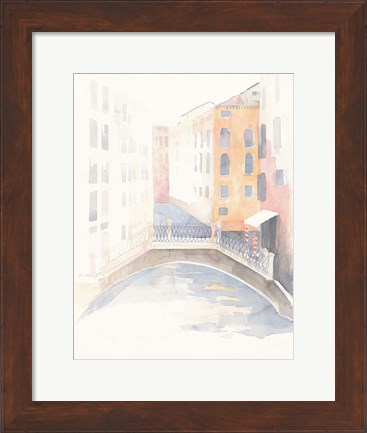 Framed Venice Crosswalk Print