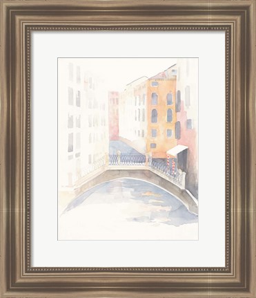 Framed Venice Crosswalk Print