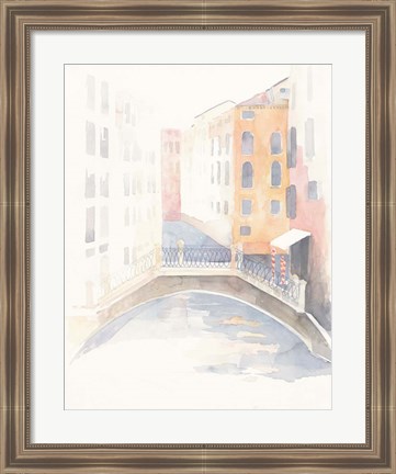 Framed Venice Crosswalk Print