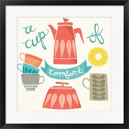 Framed Cup of Comfort Print