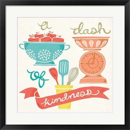 Framed Dash of Kindness Print