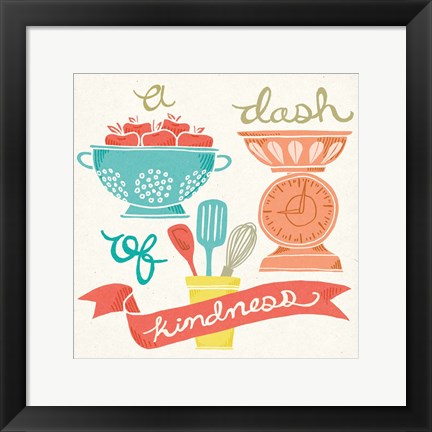 Framed Dash of Kindness Print