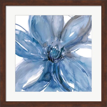 Framed Blue Beauty II Print