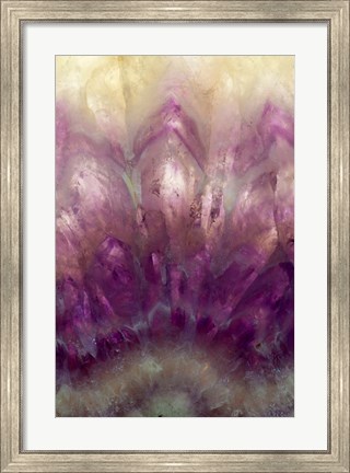 Framed Amethyst 1 Print