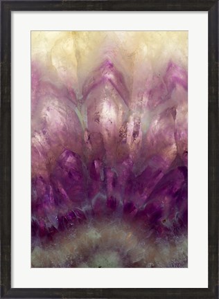 Framed Amethyst 1 Print