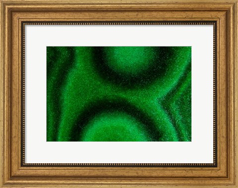 Framed Malachite 2 Print