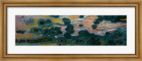 Framed Ocean Jasper from Madagascar 8 Print