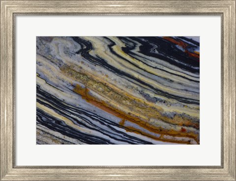 Framed Jasper Slab Print