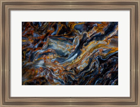 Framed Pietersite from Namibia 5 Print