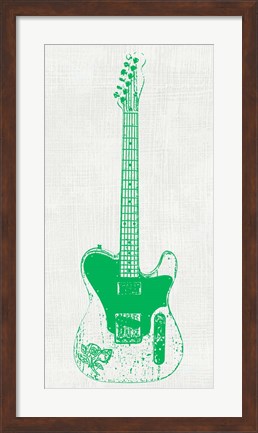 Framed Guitar Collectior II Print